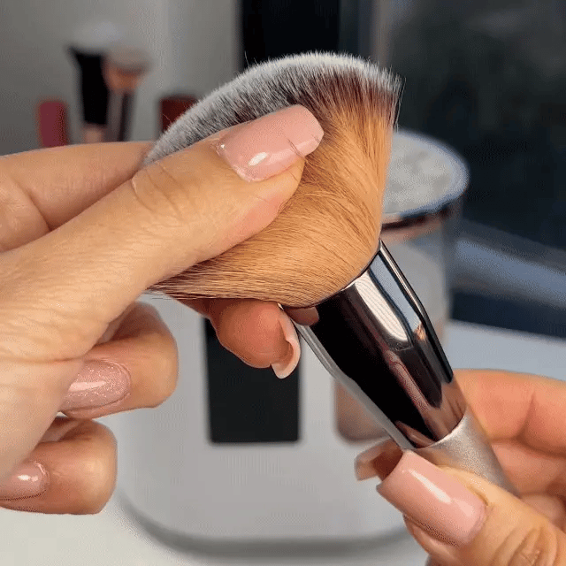 Nettoyeur de pinceaux de maquillage électrique 3 en 1